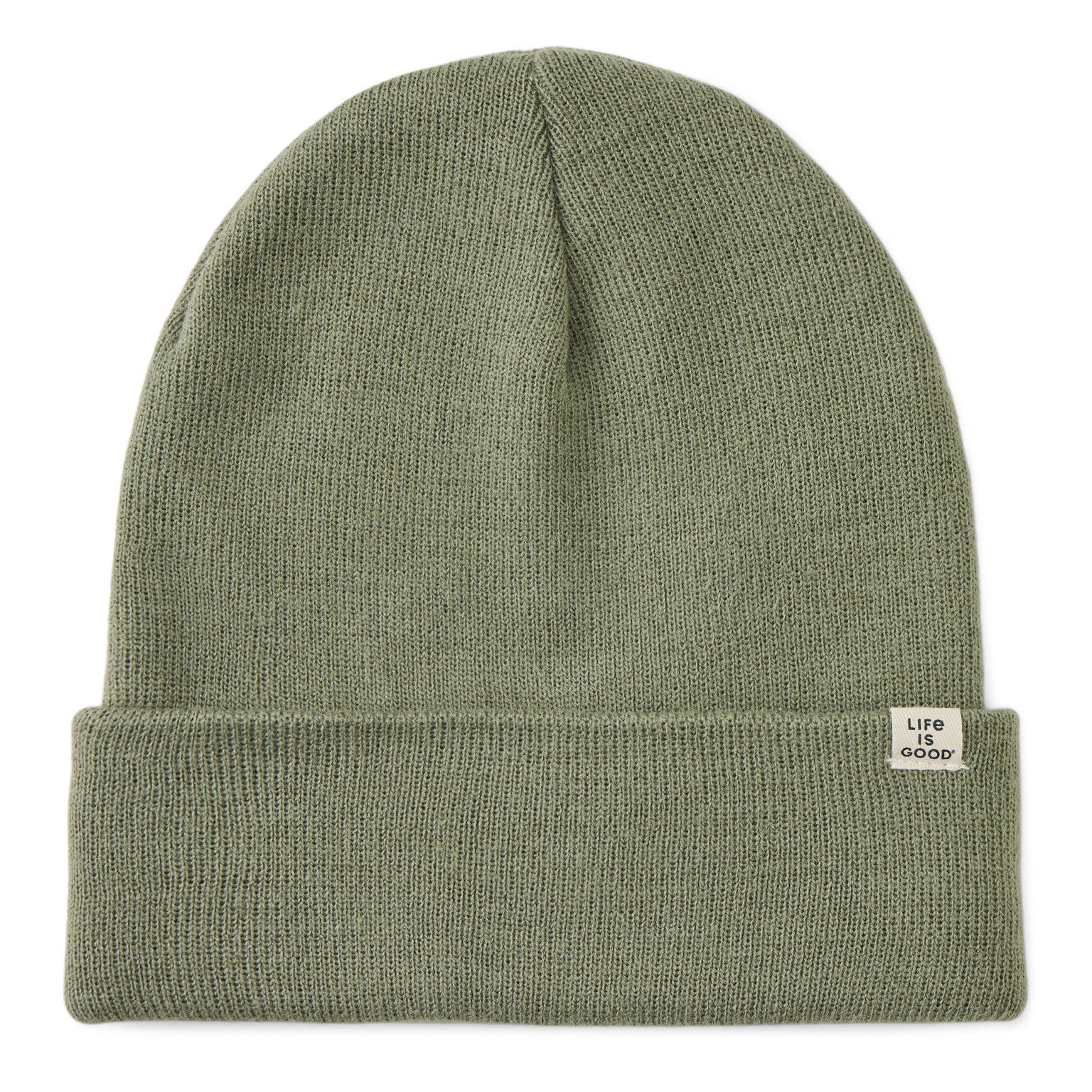 Adult Unisex Solid Cuff Beanie