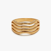 WAVY RING