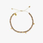Quartz Beaded String Bracelet