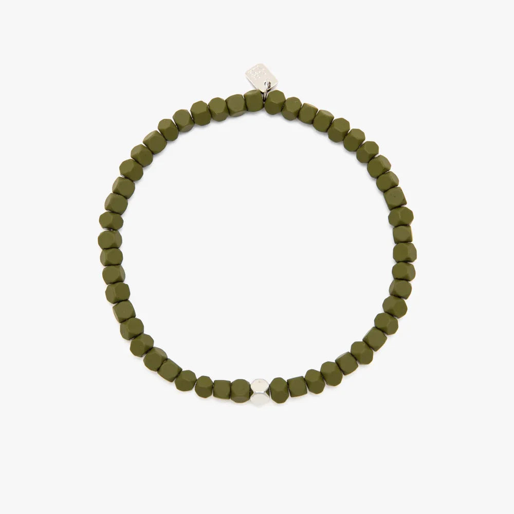 Coated Hematite Bracelete