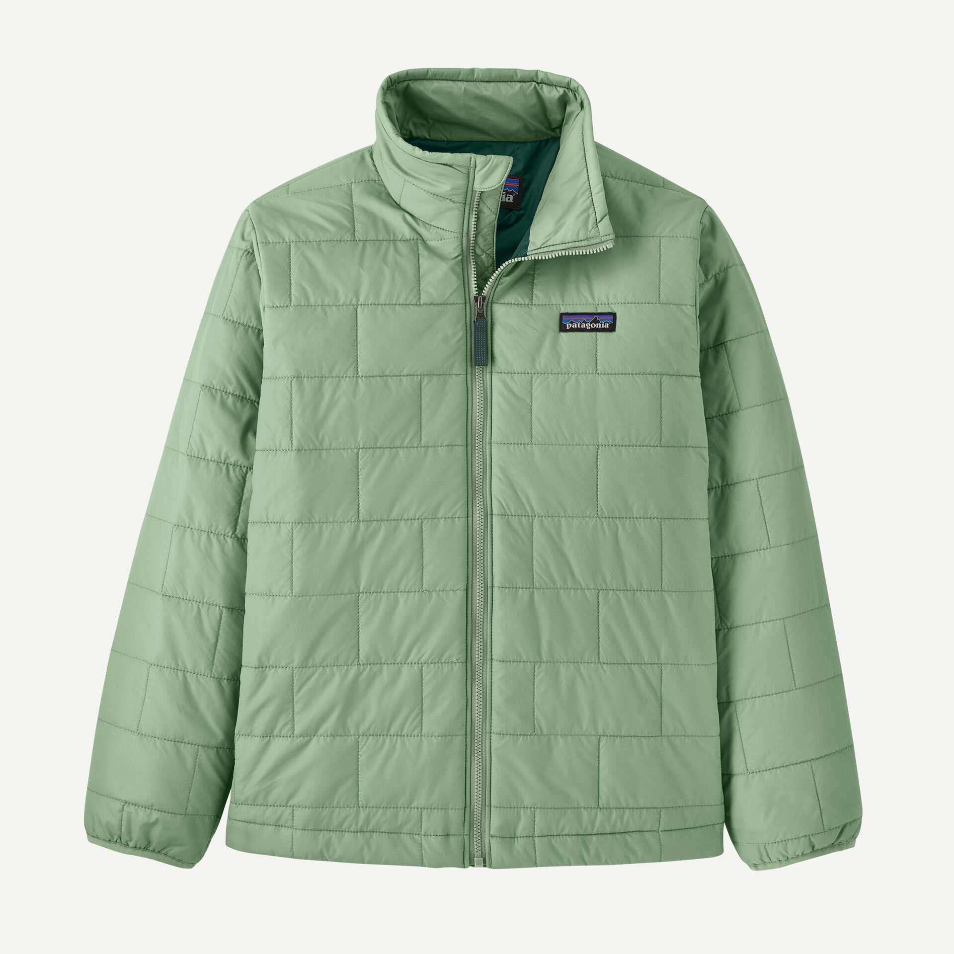 Kid's Nano Puff Brick Quilt Jacket