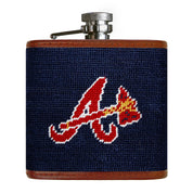 S&B Needlepoint Flask