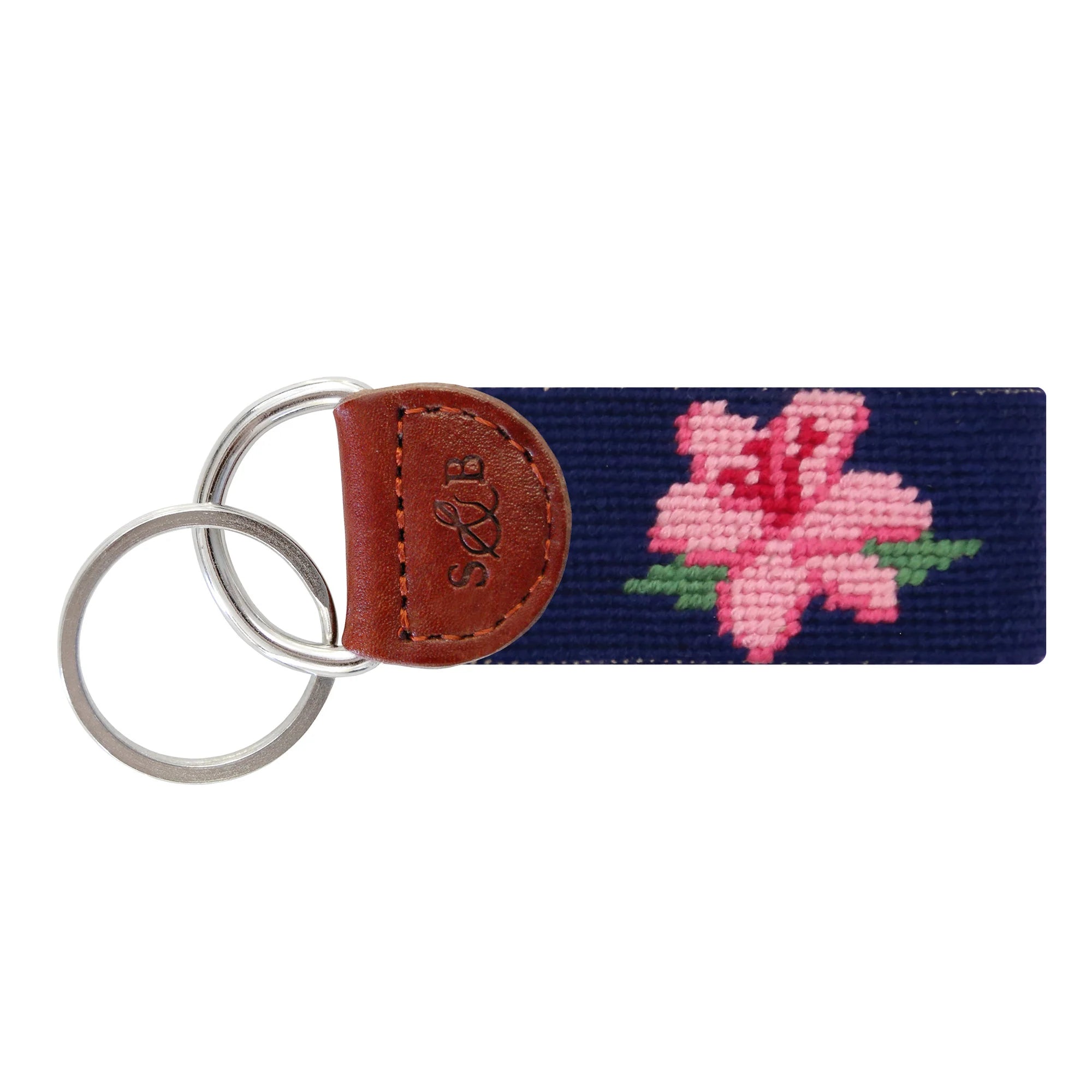 S&B Needlepoint Key Fob