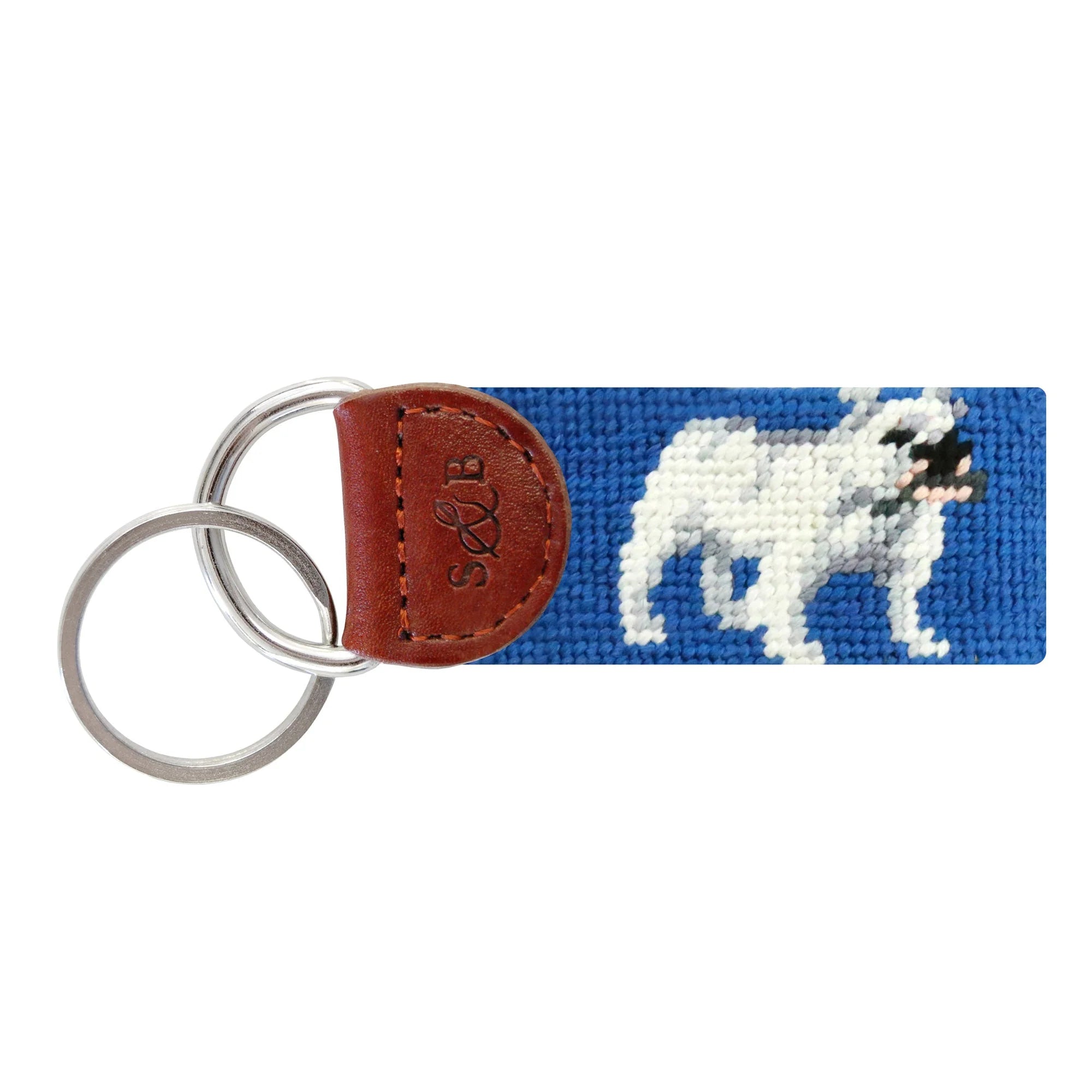 S&B Needlepoint Key Fob