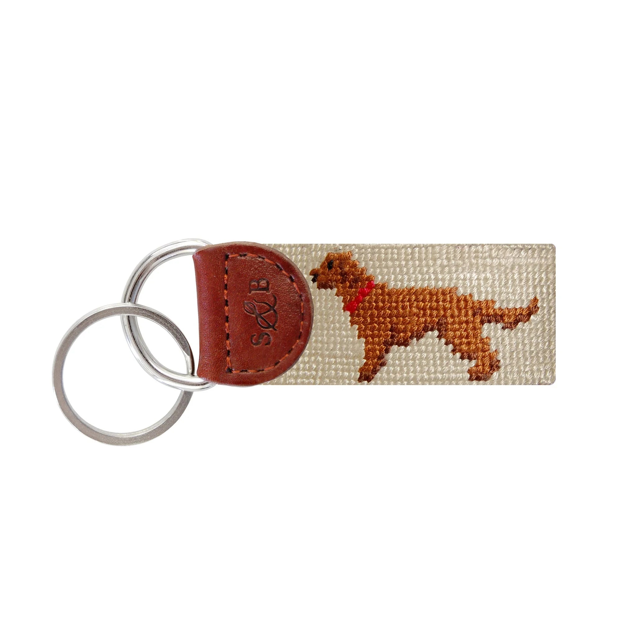 S&B Needlepoint Key Fob