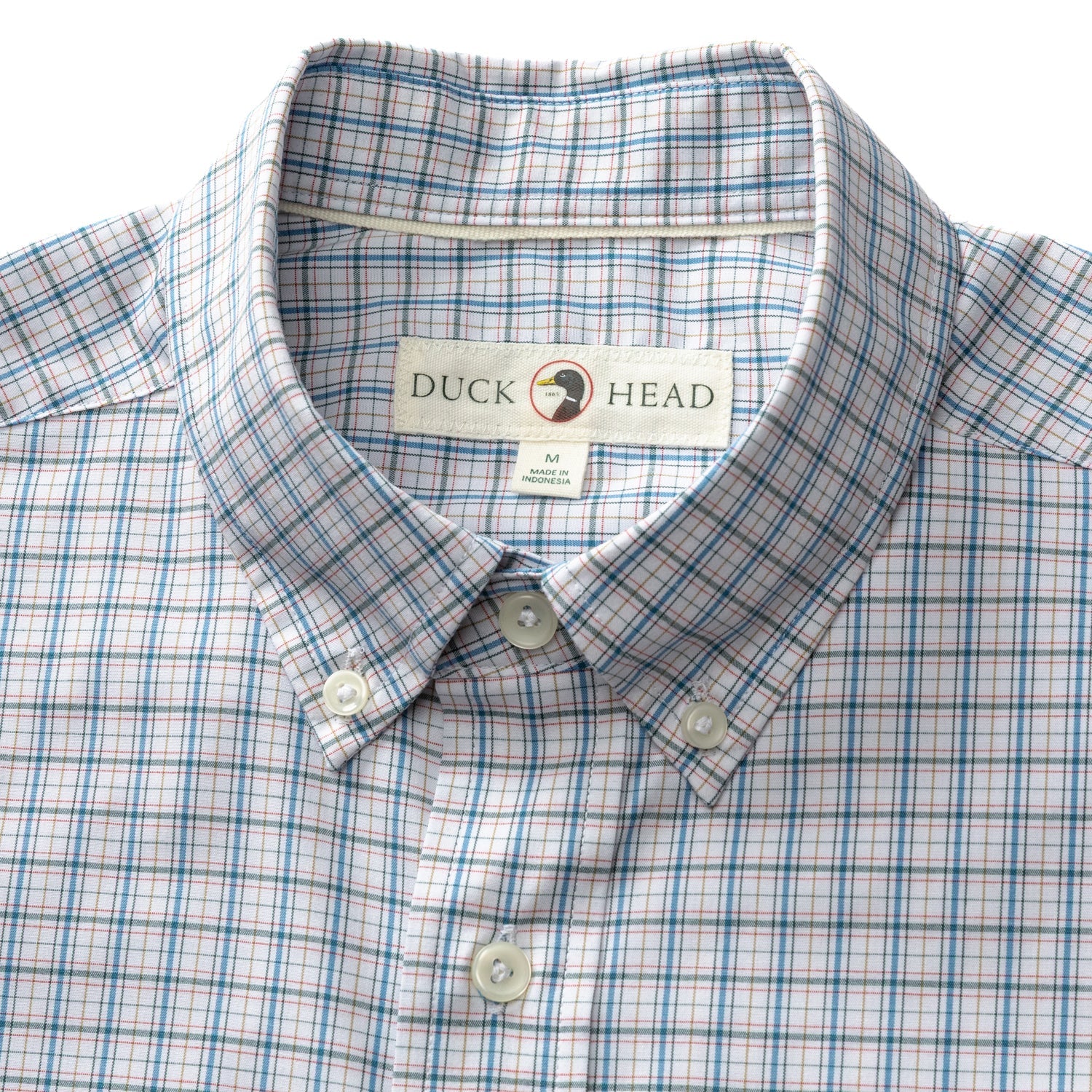 Edison Plaid Performance Poplin Sport Shirt