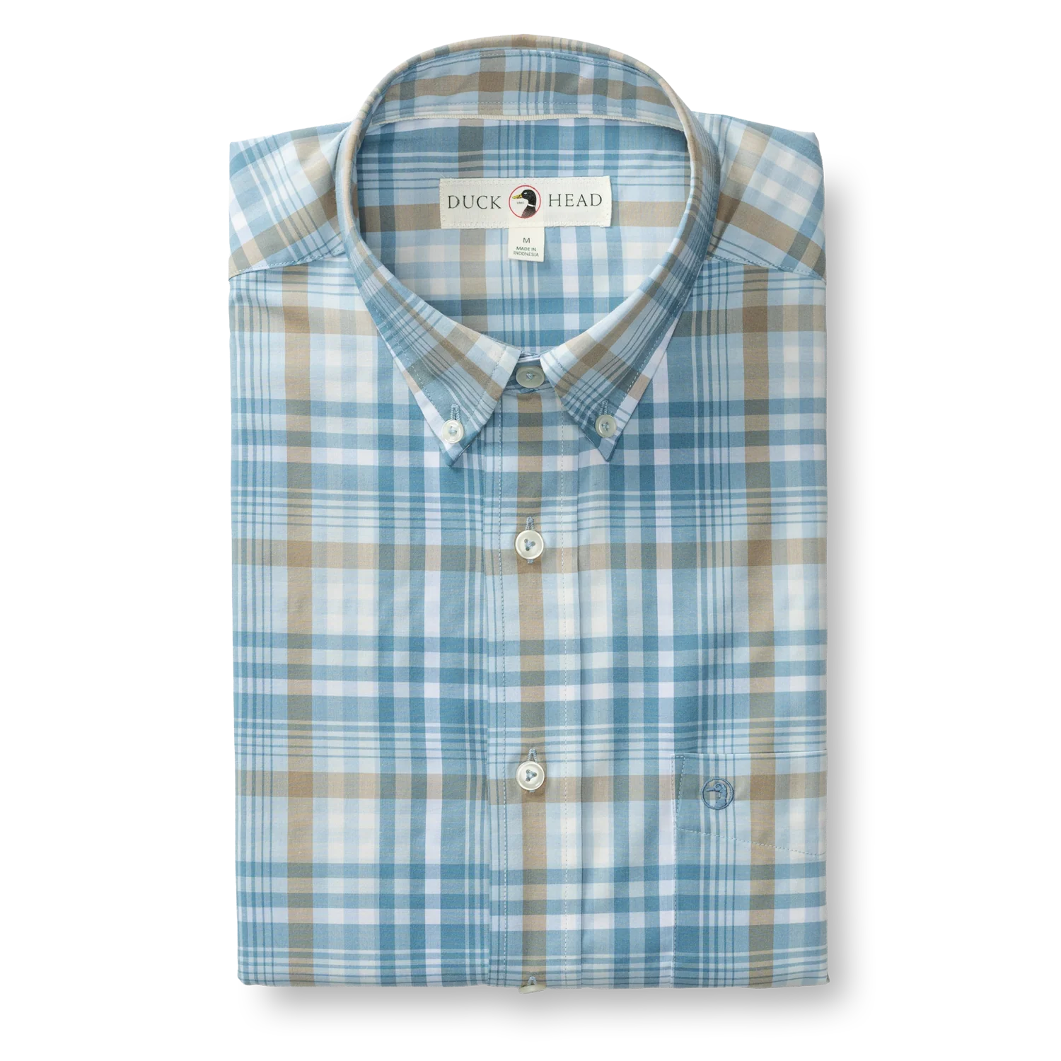 Bunkley Plaid Performance Poplin Sport Shirt