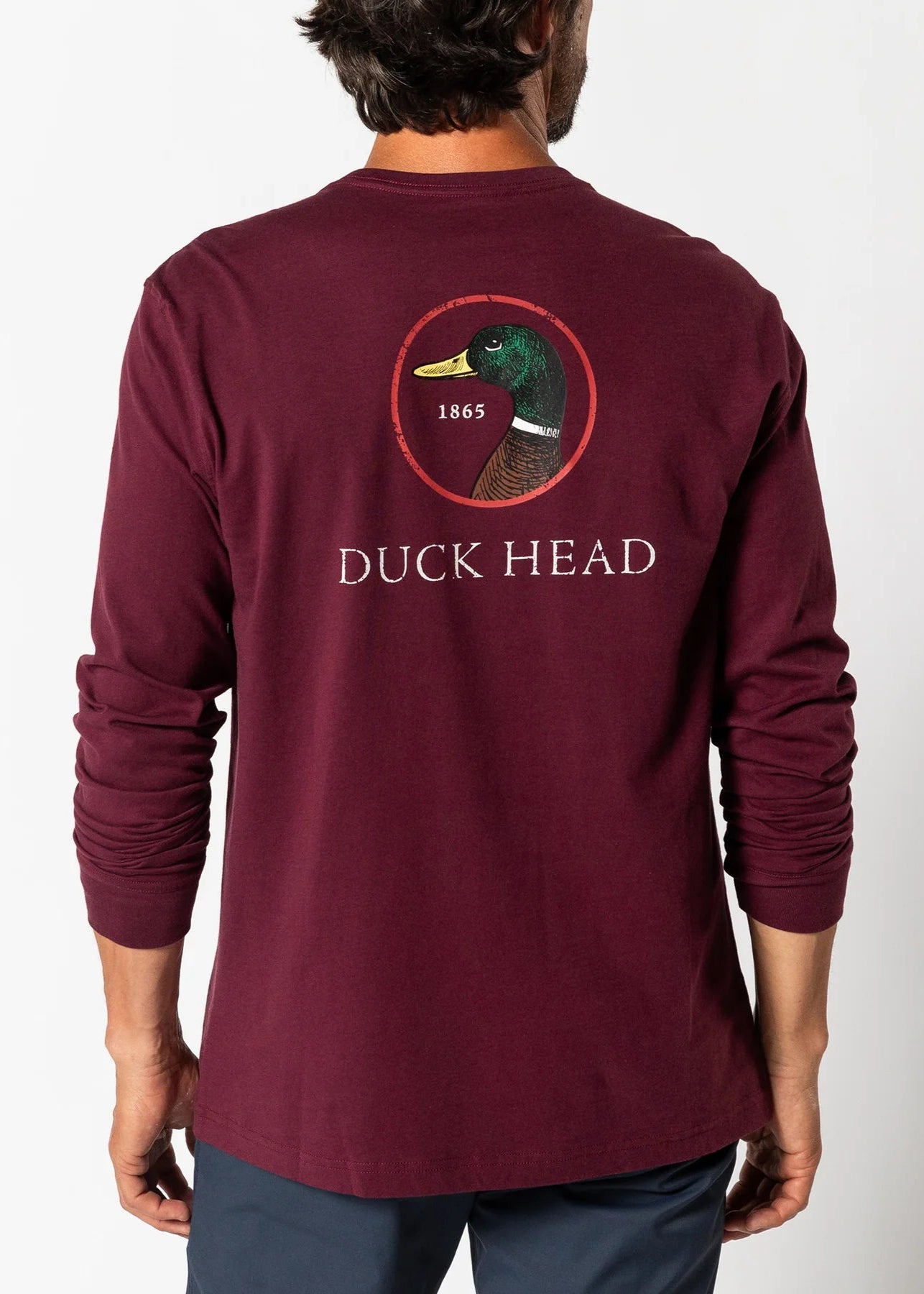 Duck Head Logo LS T-Shirt