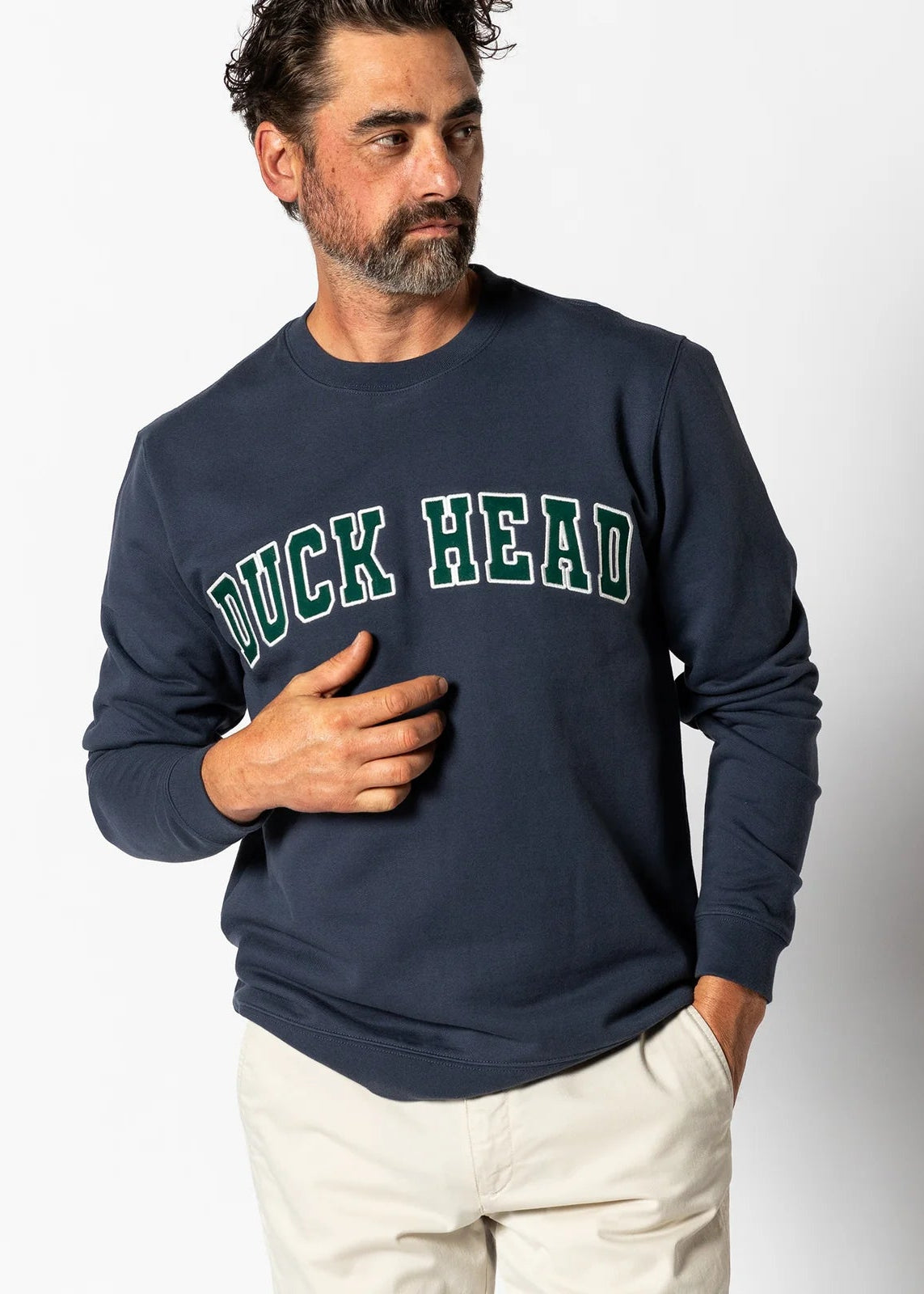 Applique Crewneck Sweatshirt