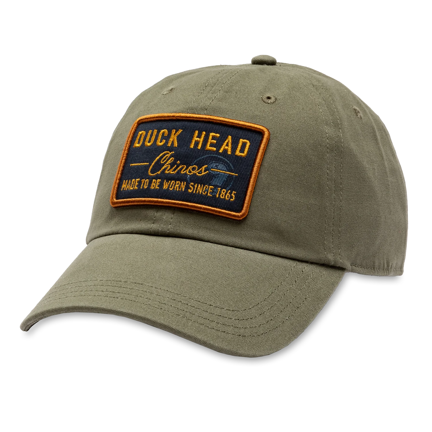 Duck Head Chinos Patch Canvas Hat