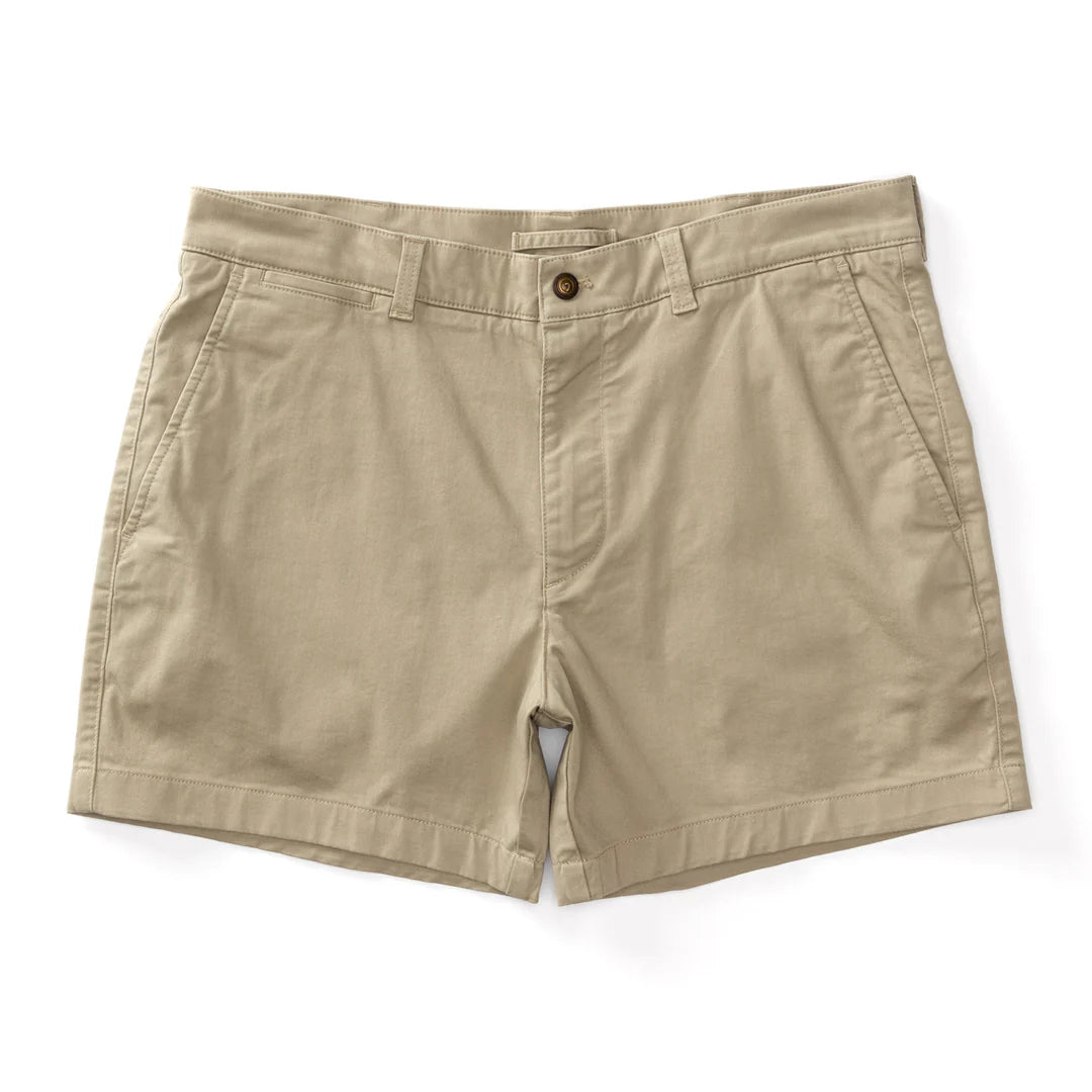 5" Gold School Chino Short