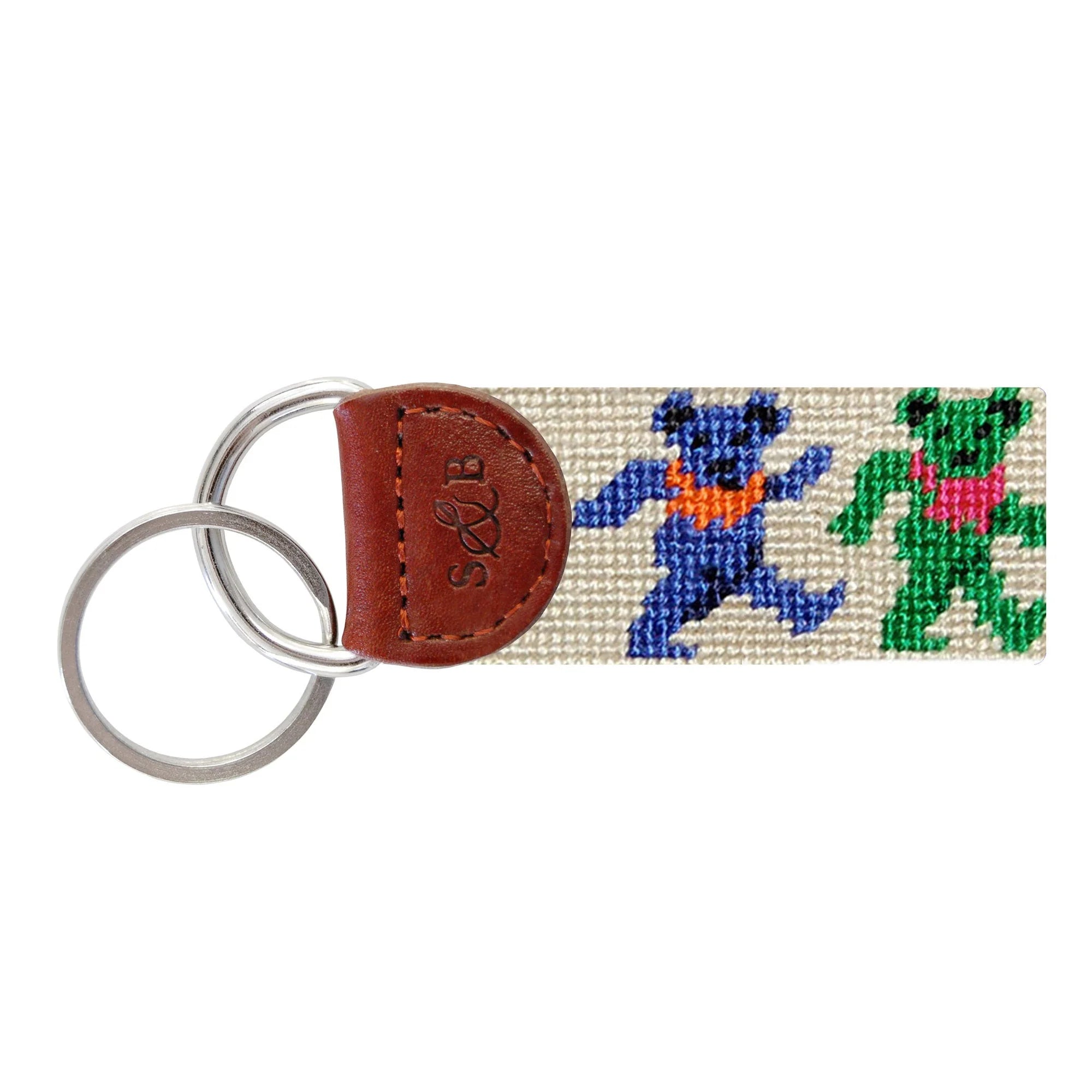 S&B Needlepoint Key Fob