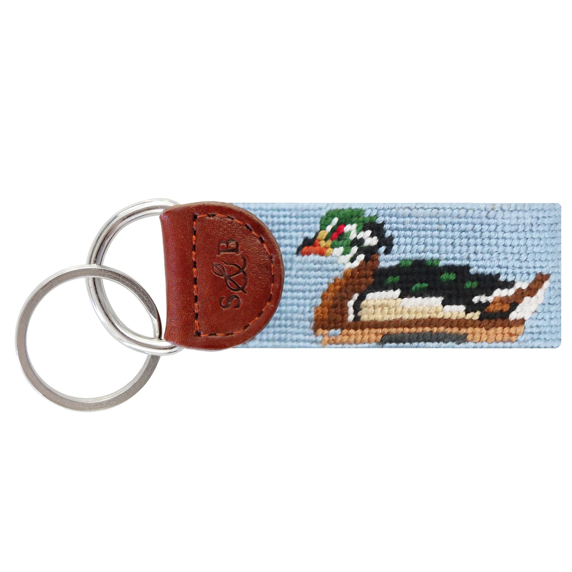 S&B Needlepoint Key Fob