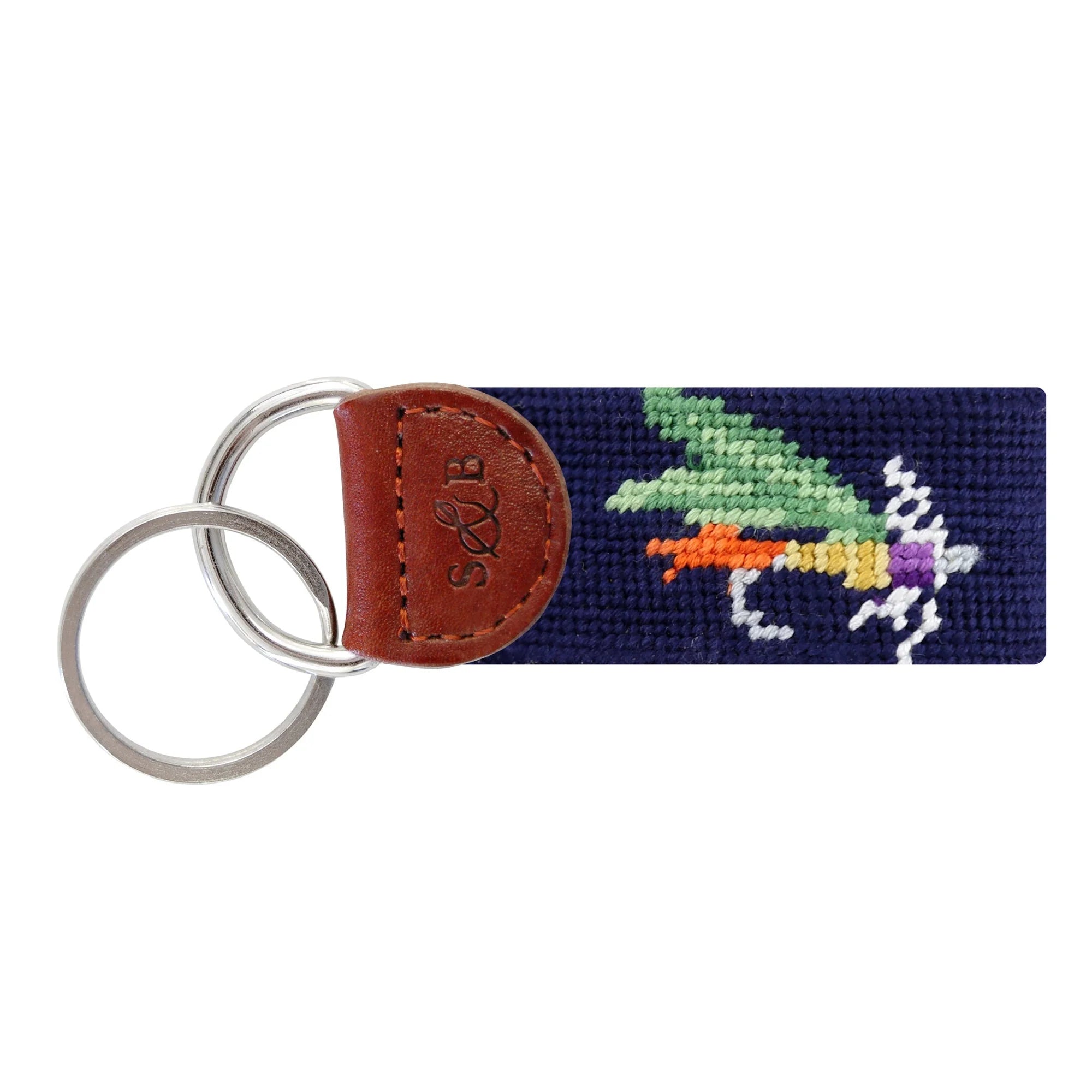 S&B Needlepoint Key Fob