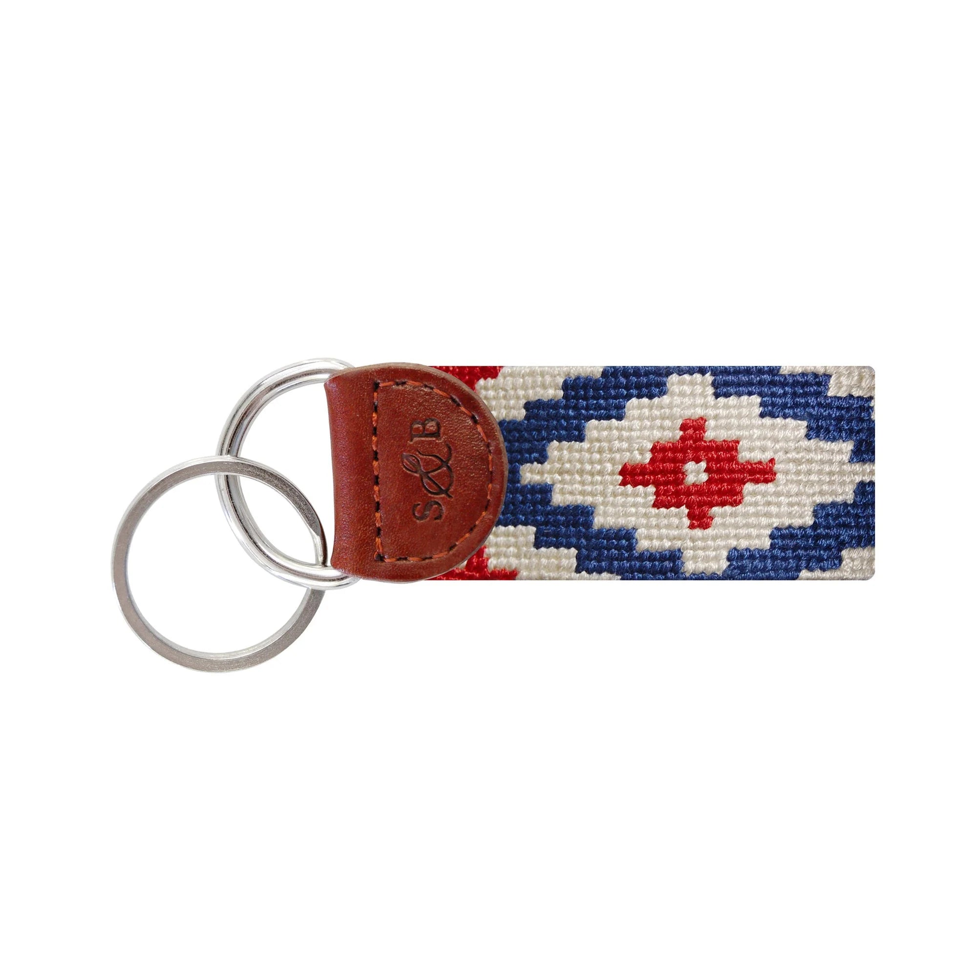 S&B Needlepoint Key Fob