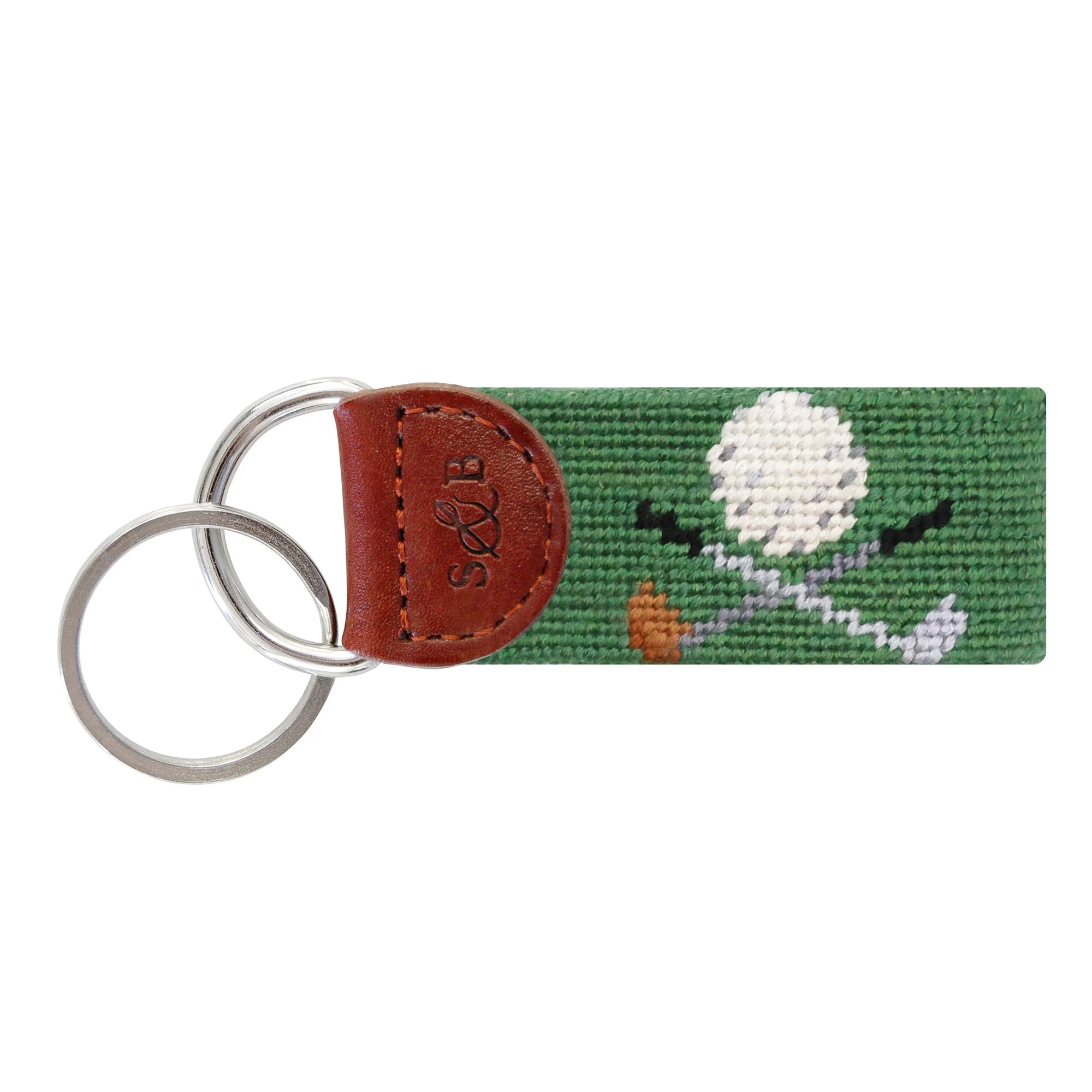 S&B Needlepoint Key Fob