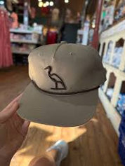 Heron Embroidered Hat
