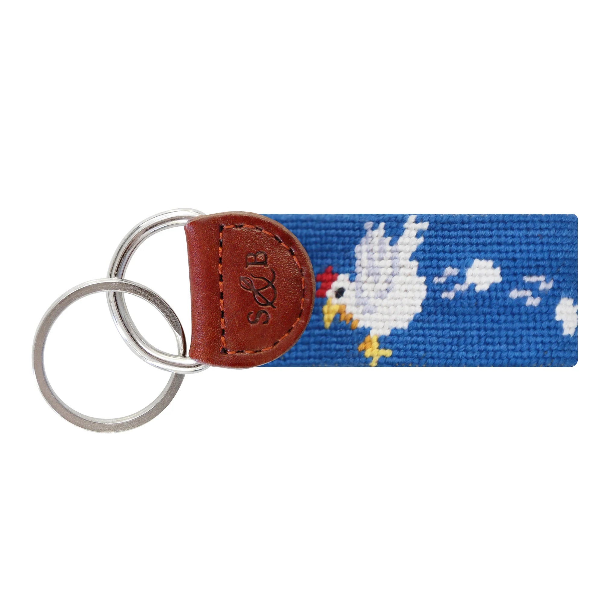 S&B Needlepoint Key Fob