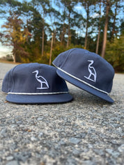 Heron Embroidered Hat