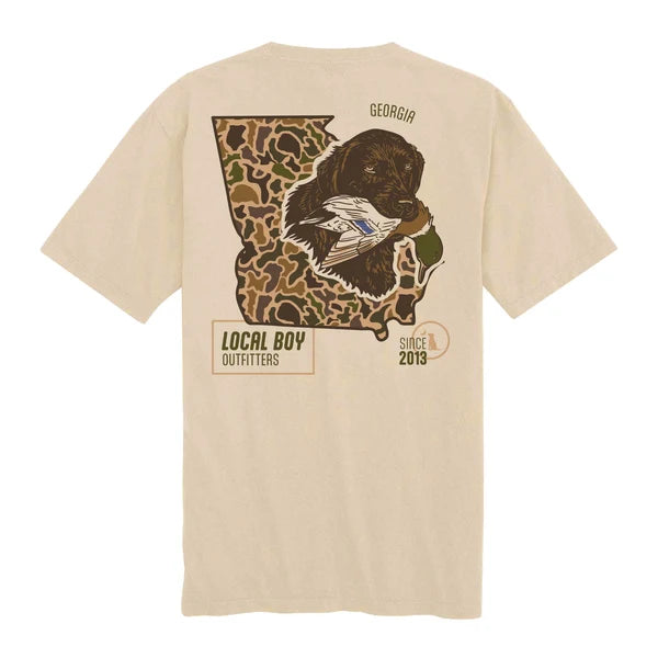 Old School Retrieve State SS Tee - GA
