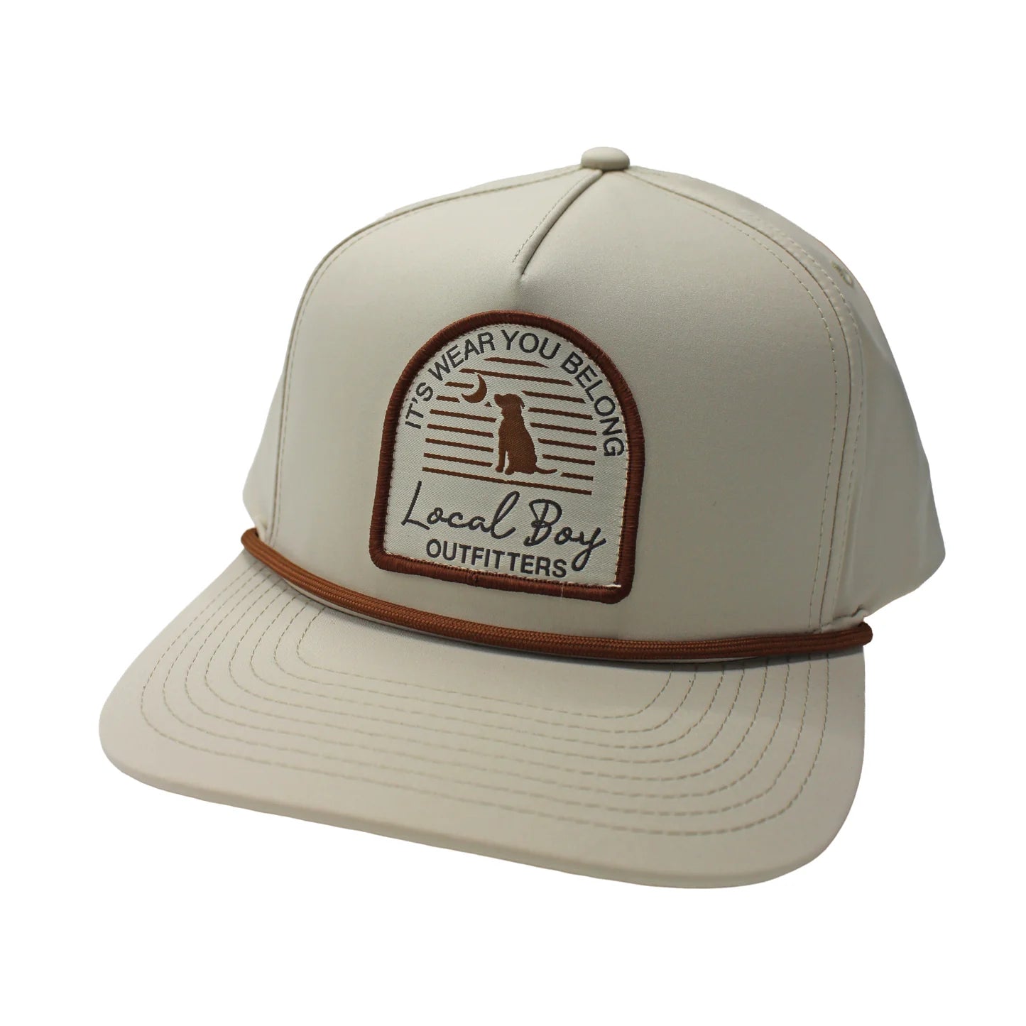 Horizon Arch High Crown Rope Hat