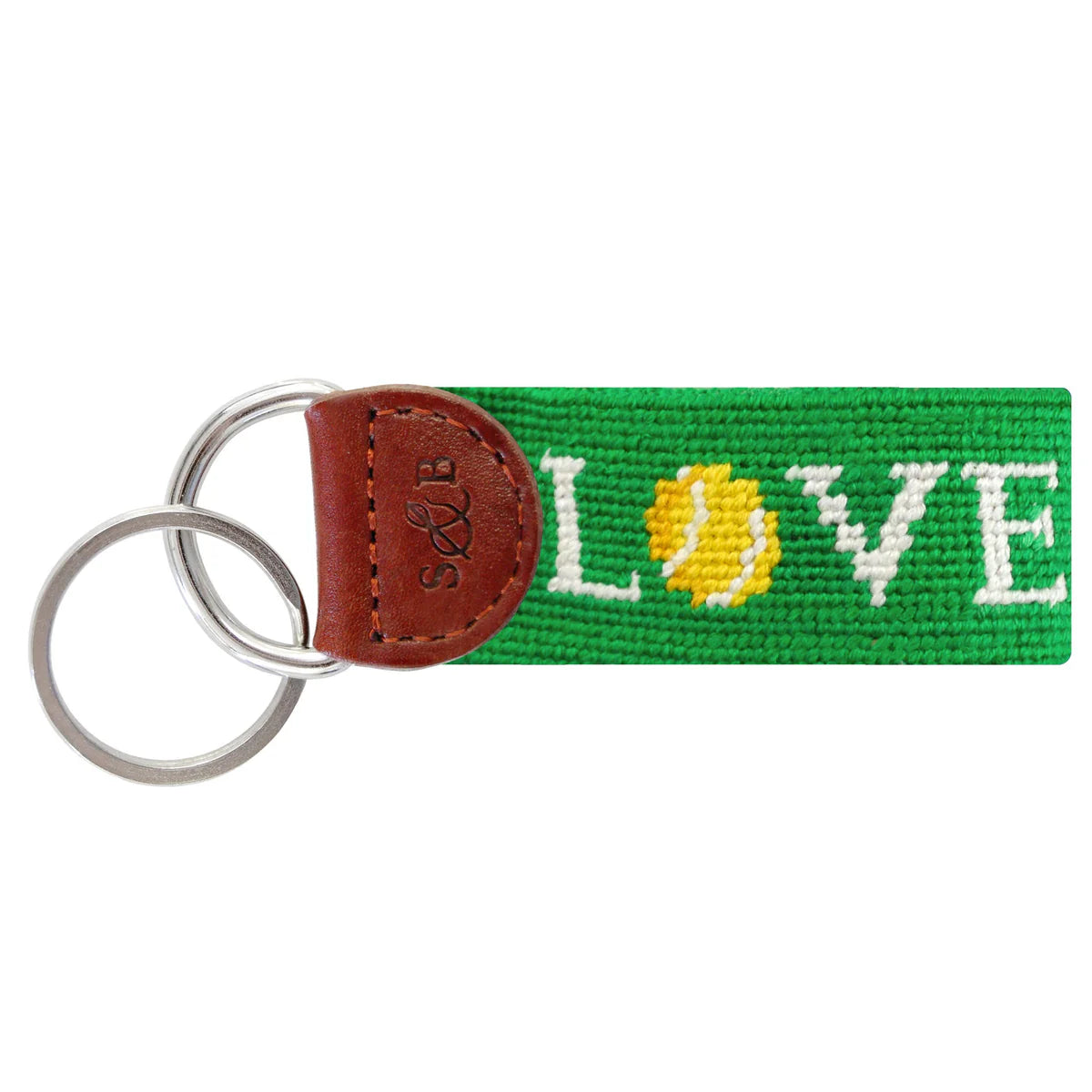S&B Needlepoint Key Fob