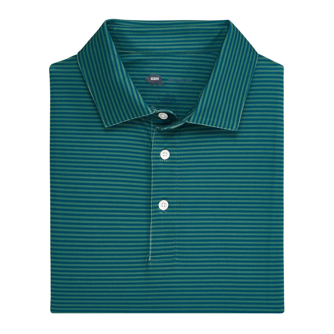 Echo Stripe Performance Polo