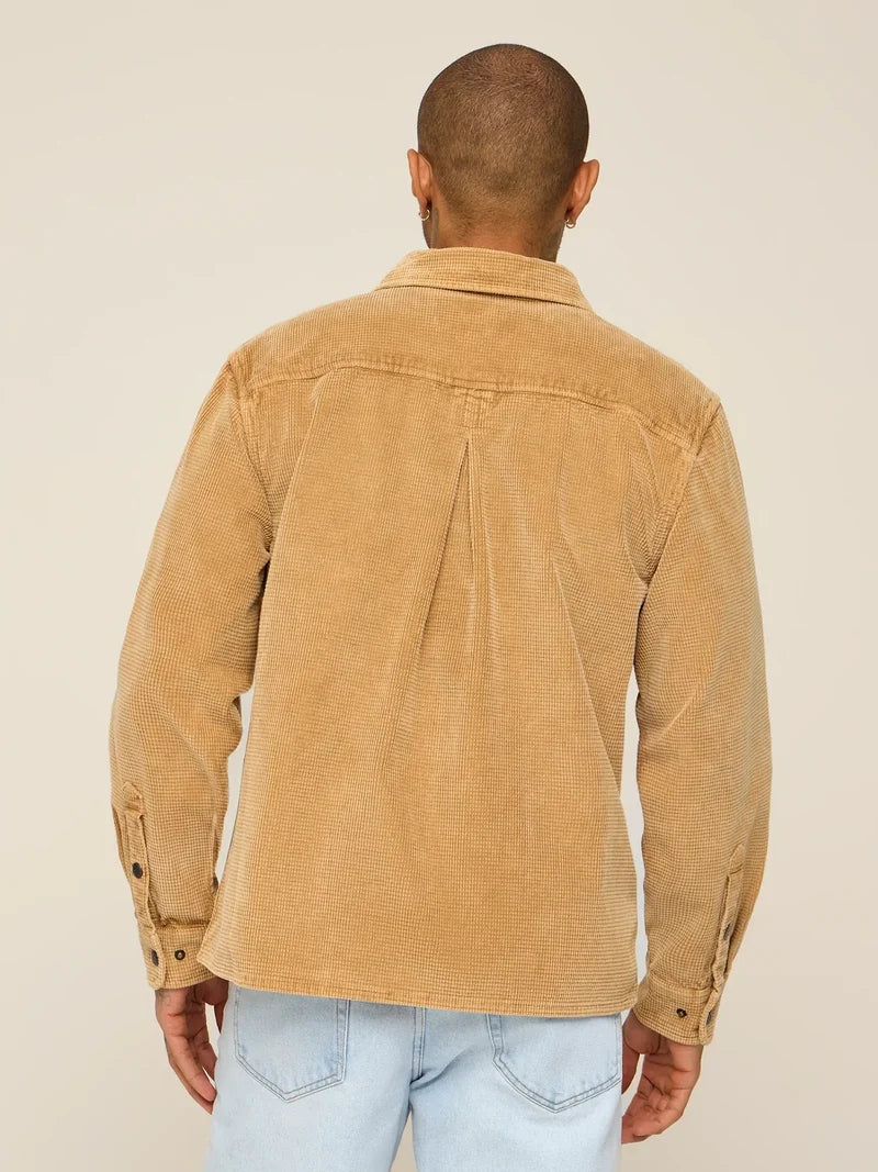 Long Sleeve Grid Cord Friday Shirt