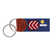S&B Needlepoint Key Fob