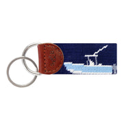 S&B Needlepoint Key Fob