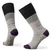 Women's Everyday Popcorn Cable Full Cushion Crew Socks