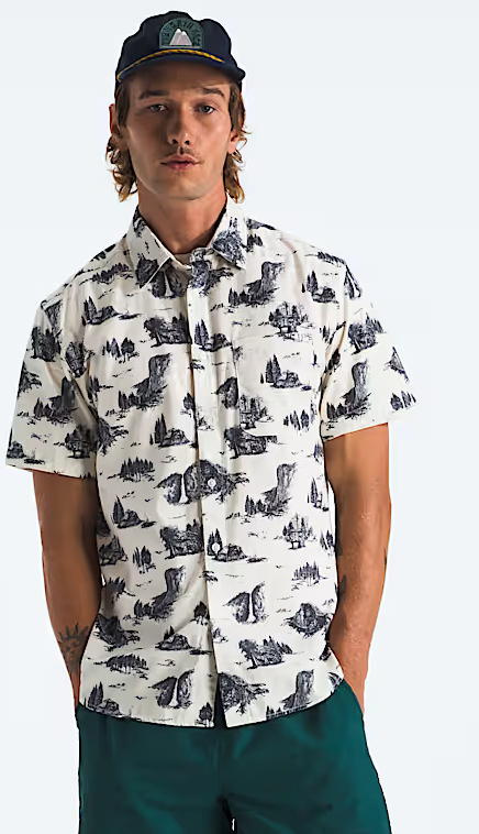 Men’s Short-Sleeve Baytrail Pattern Shirt