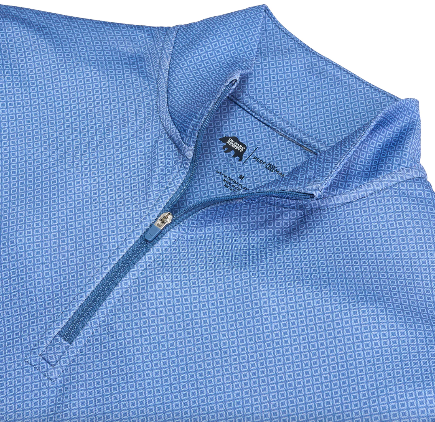 Cay Printed Performance 1/4 Zip