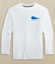 Kids Skipjack Mahi Long Sleeve Performance T-Shirt