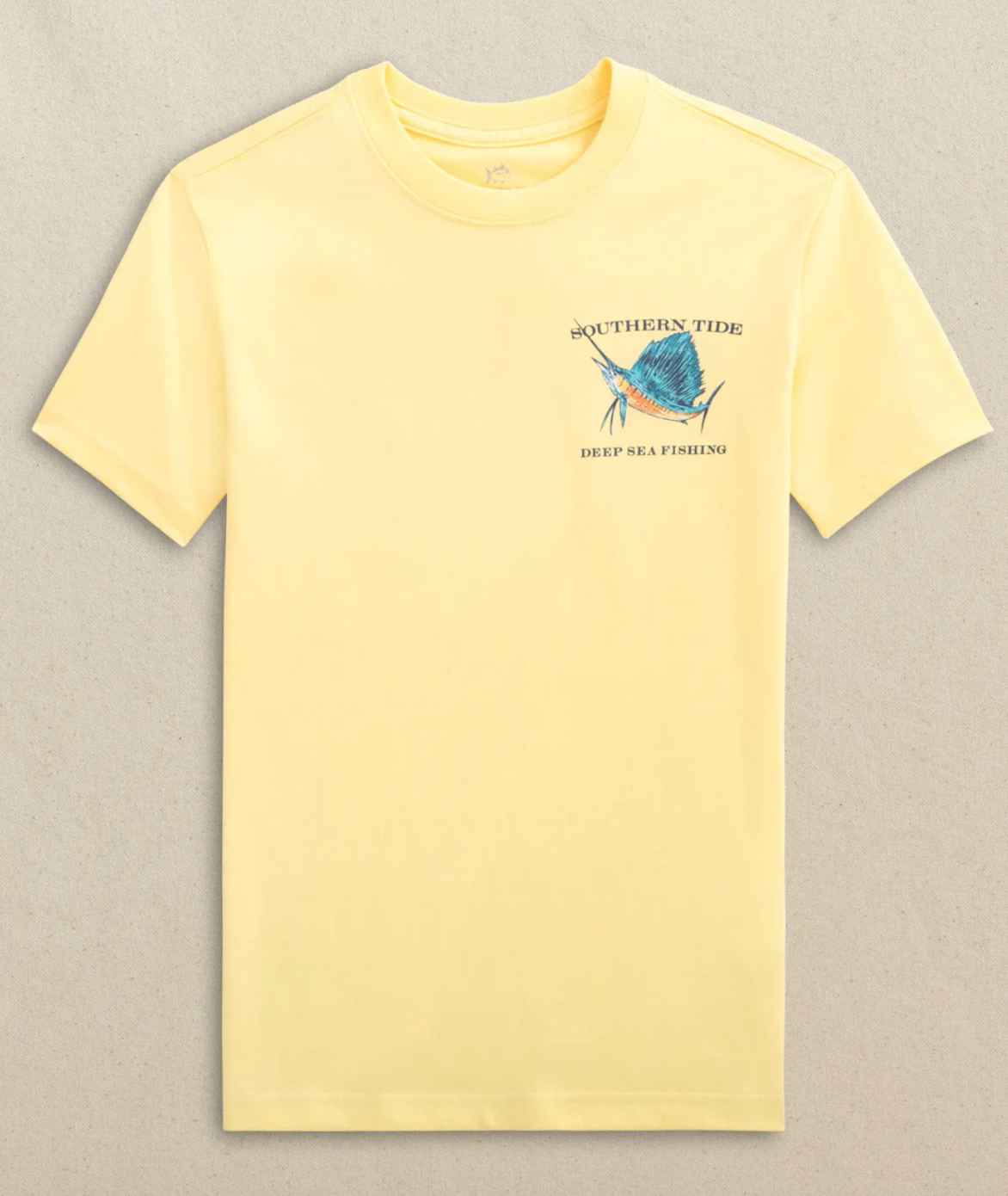Kids Sailfish Deep Sea Fishing Short Sleeve T-Shirt