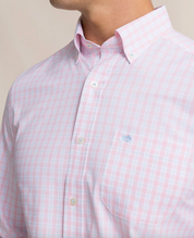 Precheck Plaid Coastal Breeze Sport Shirt