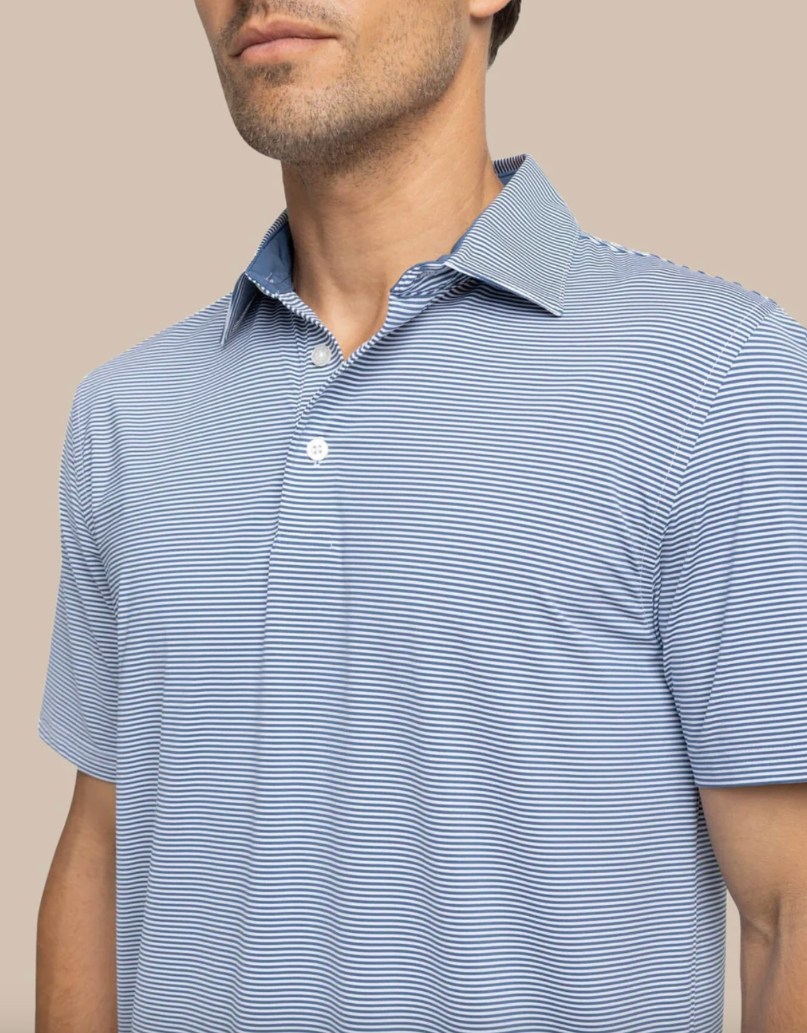 Men's Brrreeze Meadowbrook Stripe Polo