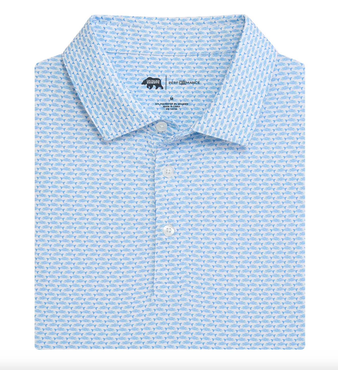 Goldie Printed Performance Polo