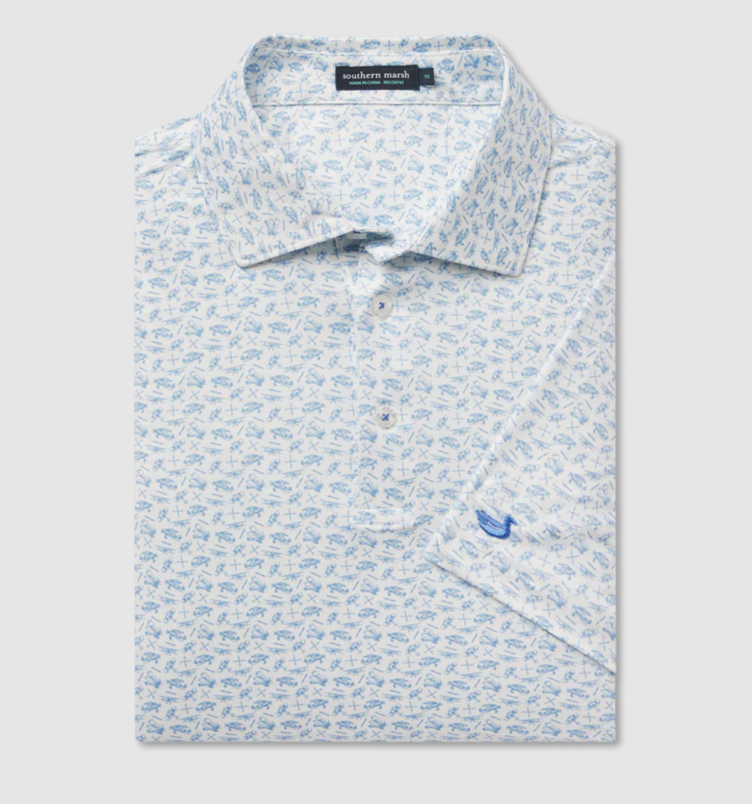 Flyline Performance Polo - Kitty Hawk