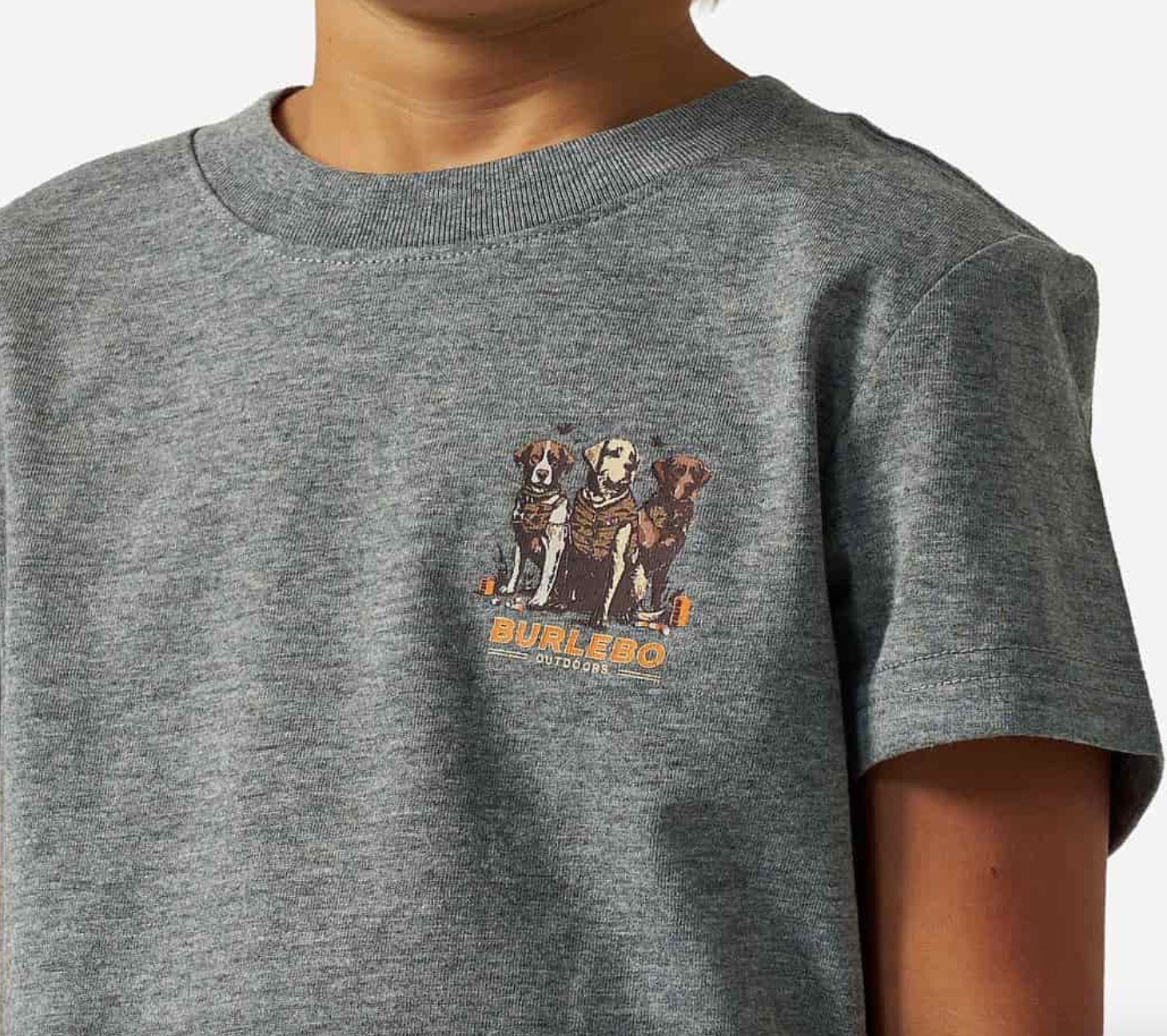 Youth Short Sleeve Tee - Camo Duck Dogs