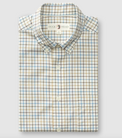 Joyner Plaid Cotton Twill Sport Shirt