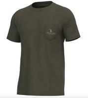Vintage ESTD Badge Short Sleeve Heather Performance Shirt