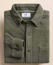 Waffle Weave Heather Sport Shirt