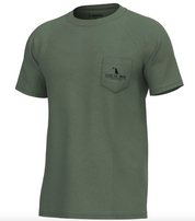 Youth Old Signature Short Sleeve Heather Performance Shirt