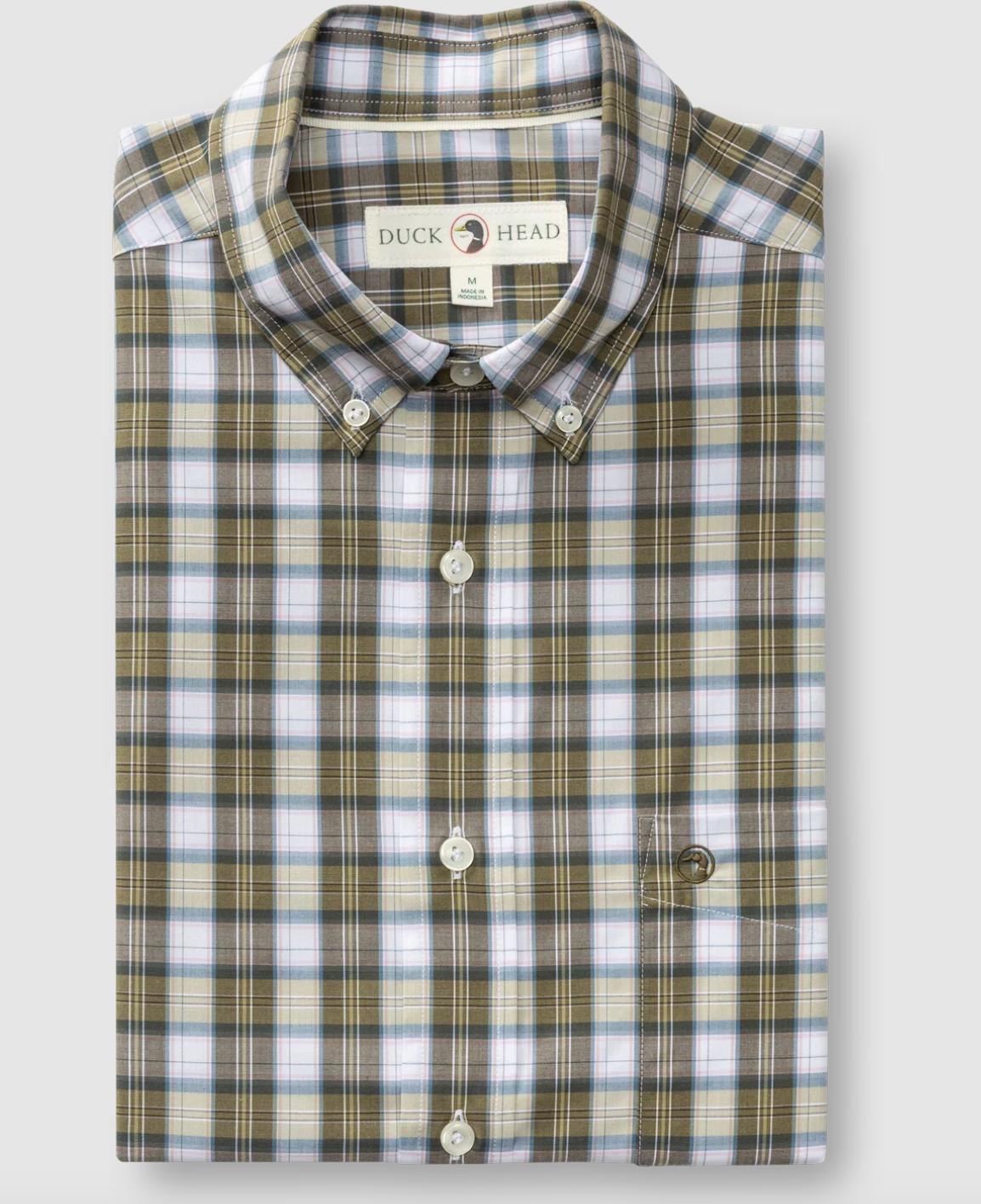 Aldridge Plaid Performance Poplin Sport Shirt