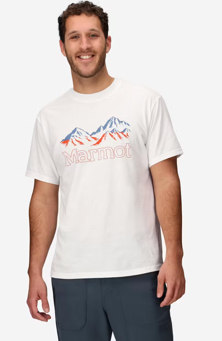 Men's Peaks Line Short-Sleeve T-Shirt
