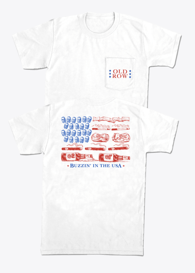Buzzin' In The USA Pocket Tee