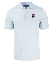 Atlanta Braves Small a Pike Eco Symmetry Print Polo