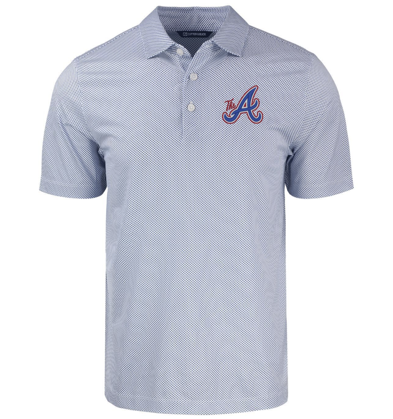 Atlanta Braves City Connect Pike Eco Symmetry Print Polo