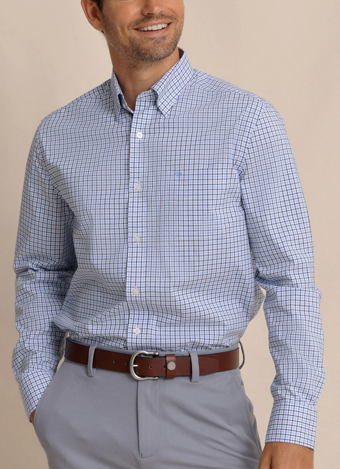 Charleston Summerton Plaid Sport Shirt
